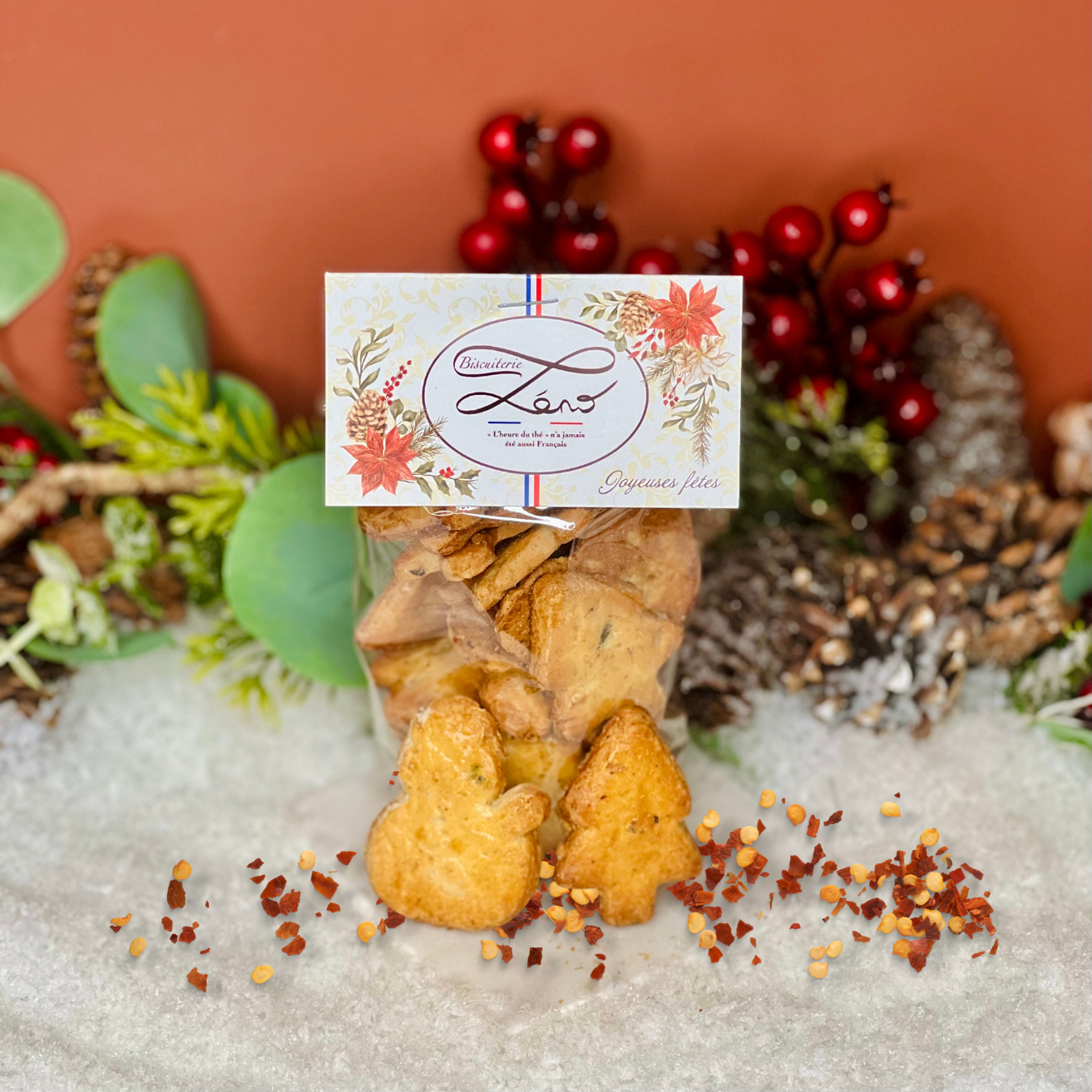 Biscuits noël au gingembre épicé