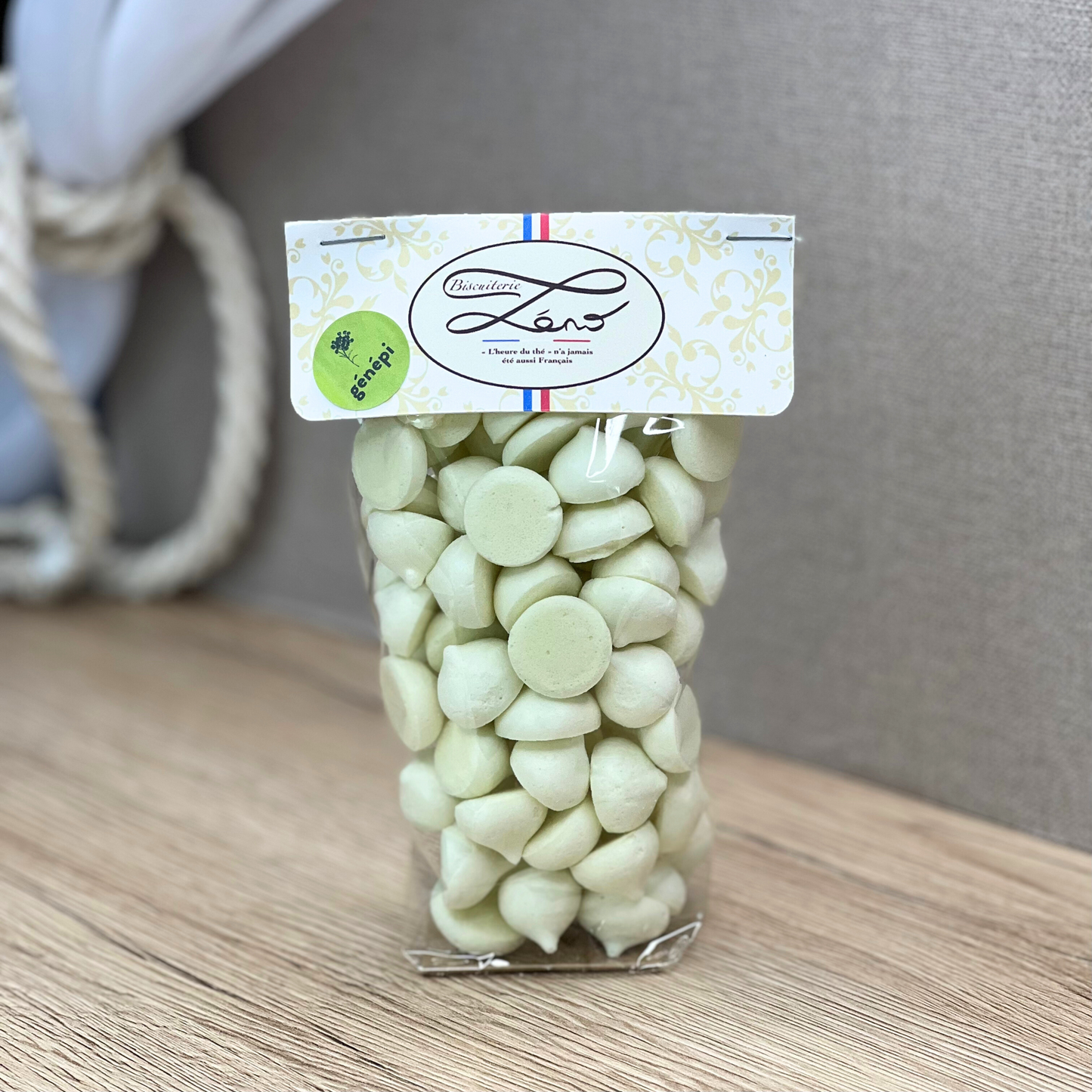 Meringue gouttes Génépi