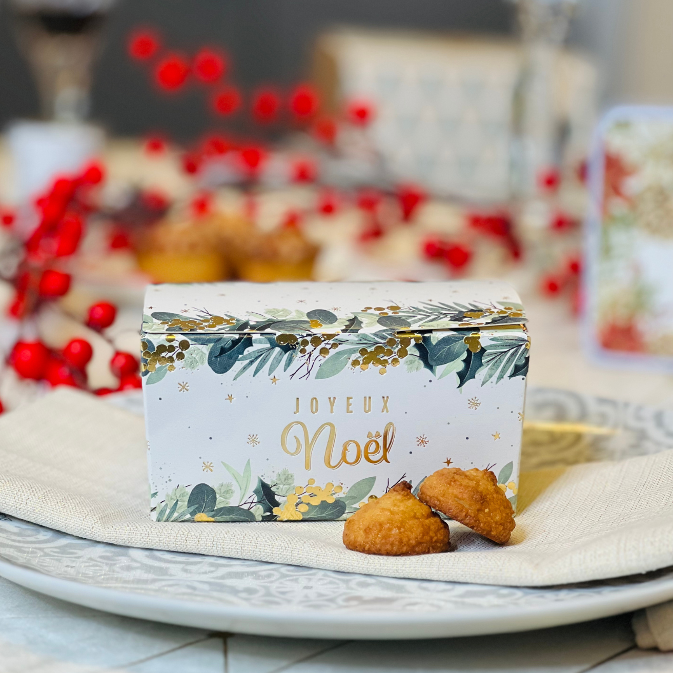 Ballotin de macarons tendres amandes