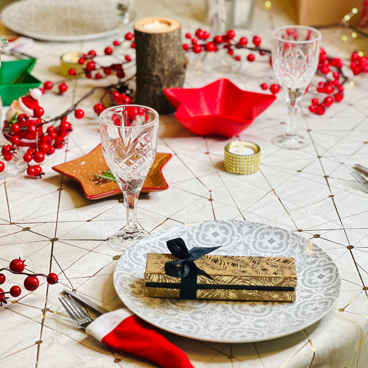 Mini coffret financiers - édition de noël