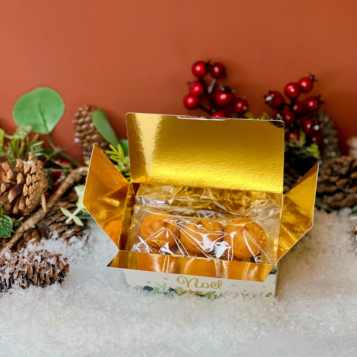 Ballotin de macarons tendres amandes