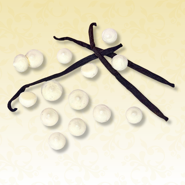 Meringues gouttes vanille