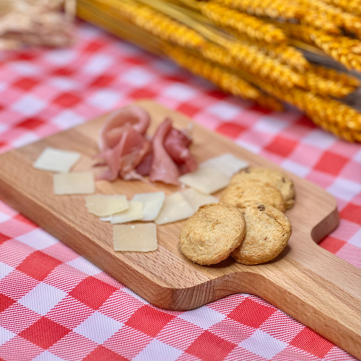 Parmesan / jambon cru