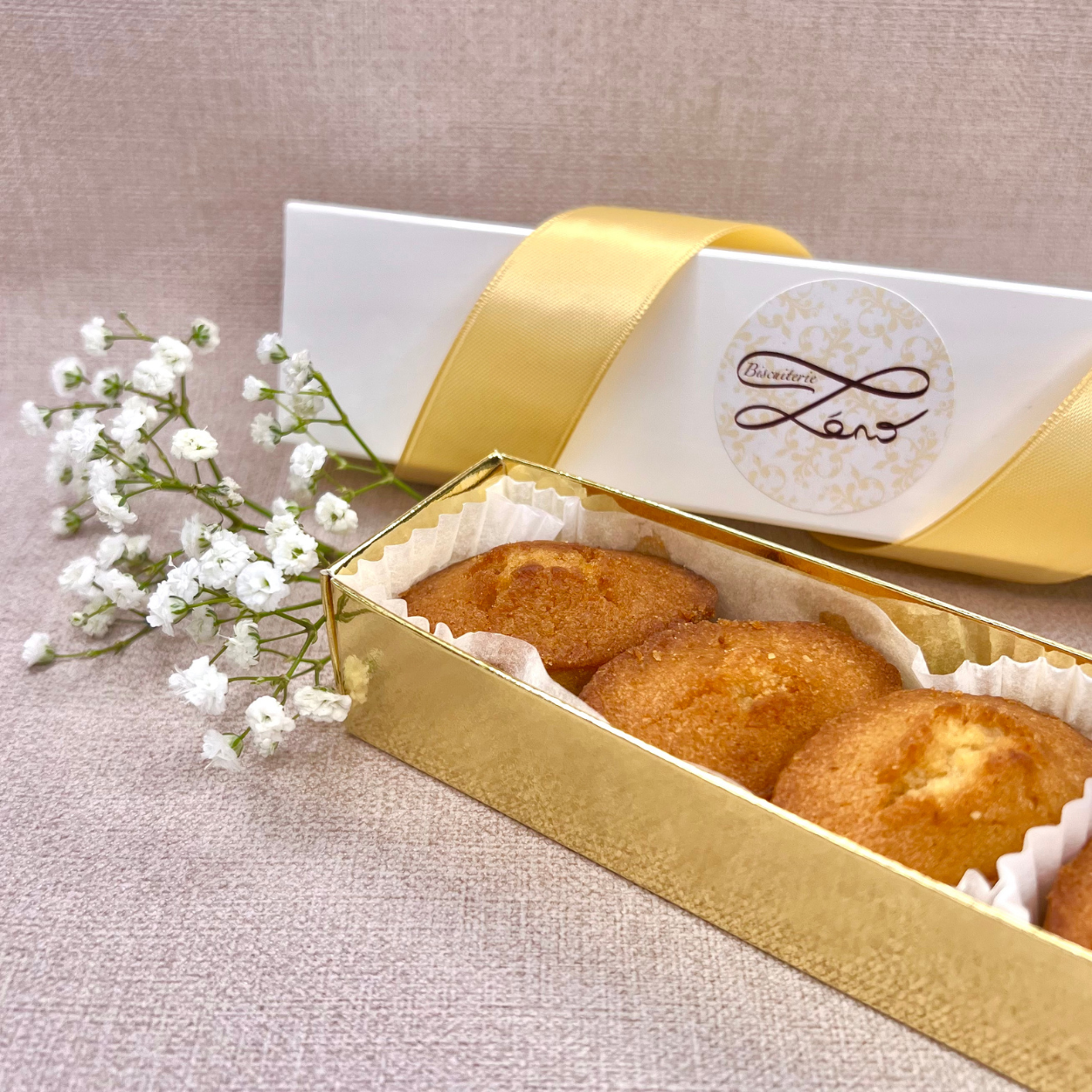 Financiers myrtille