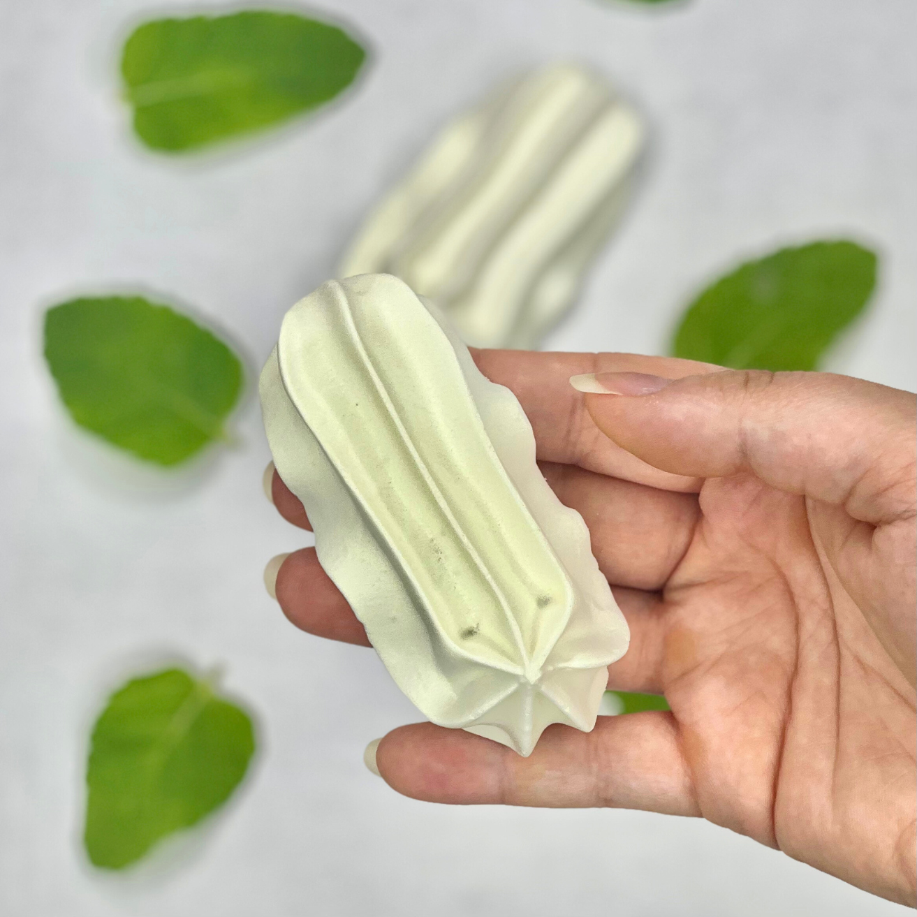 Meringues nuage saveur menthe
